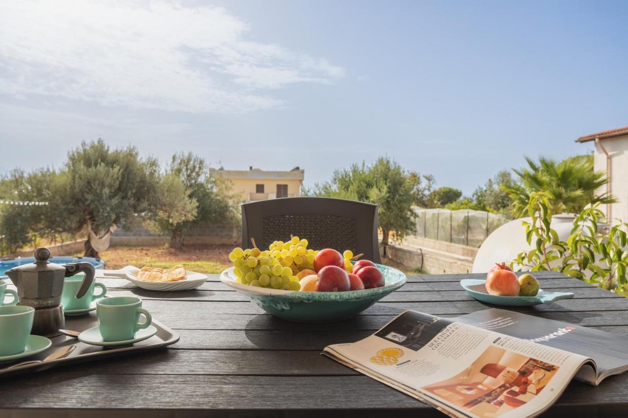 Villa Casa Vista Mare Tra Gli Ulivi Terrasini Exterior foto